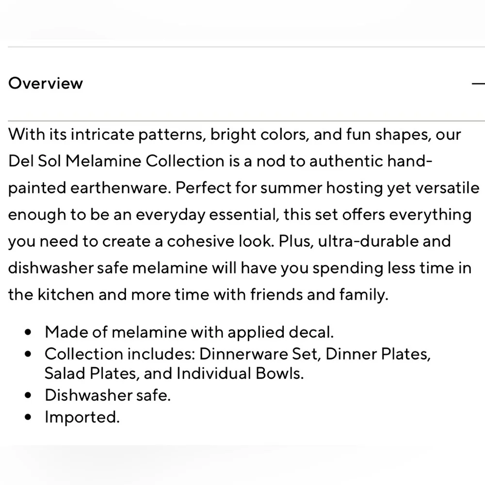 Pottery Barn new set